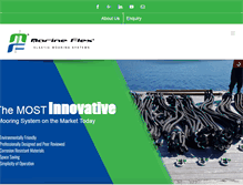 Tablet Screenshot of marineflex.com